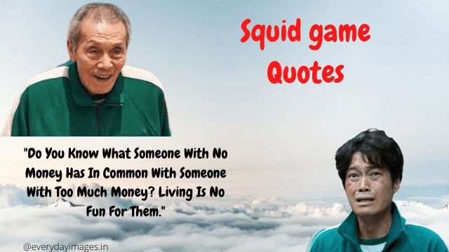 Squid game Quotes