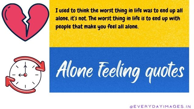 Alone quotes for life