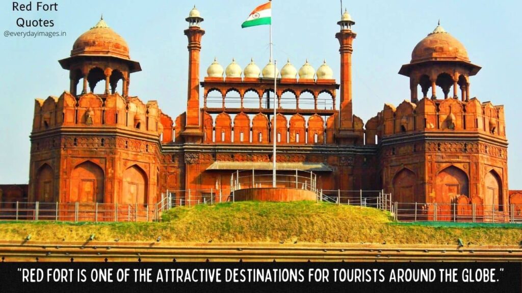 Red Fort Is One of the Attractive Destinations for Tourists Around the Globe.