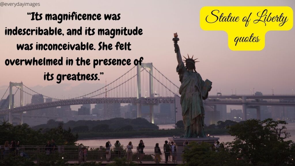The Quote on the Statue of Liberty 
