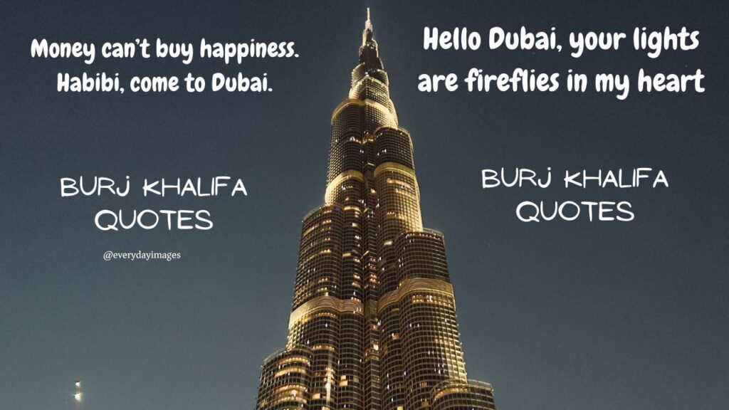 Instagram captions for Burj Khalifa 