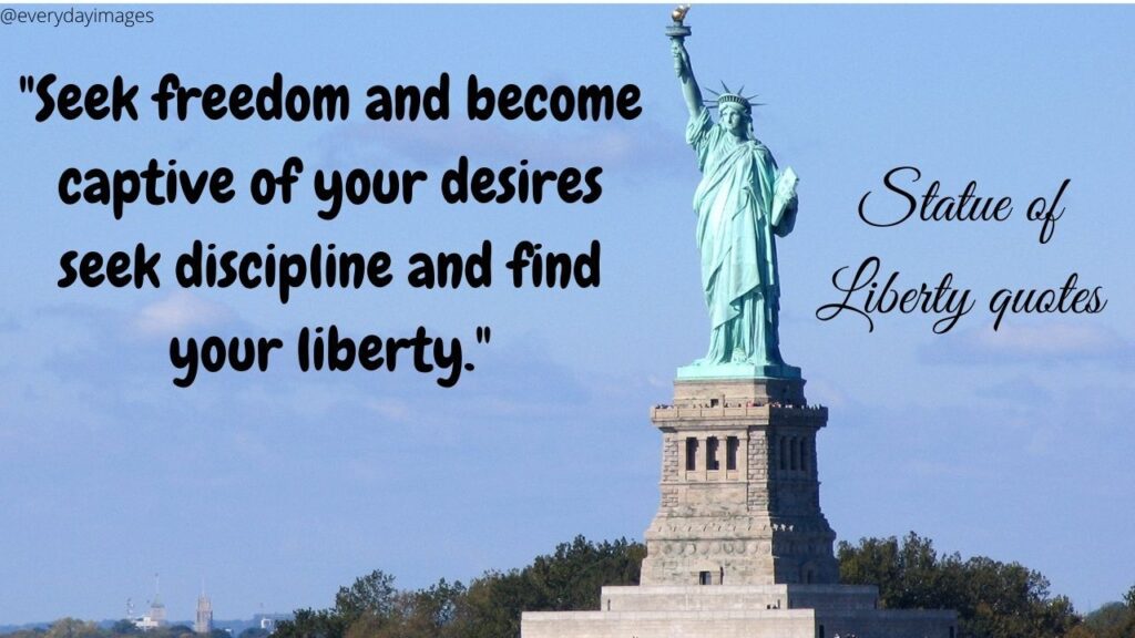 Statue of Liberty quotes