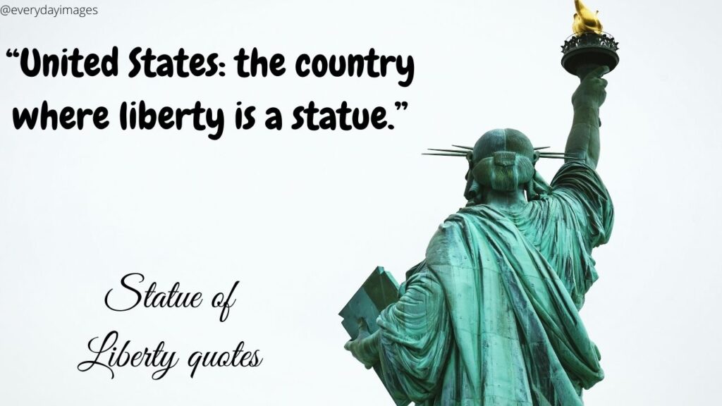 America statue of liberty quotes 