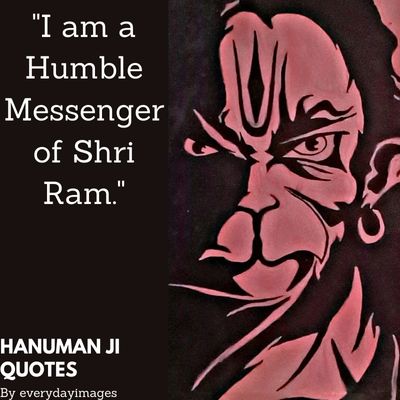 Lord Hanuman Quotes in English