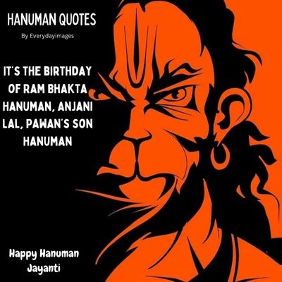 Hanuman Ji quotes In English