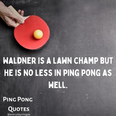 Ping Pong Quotes