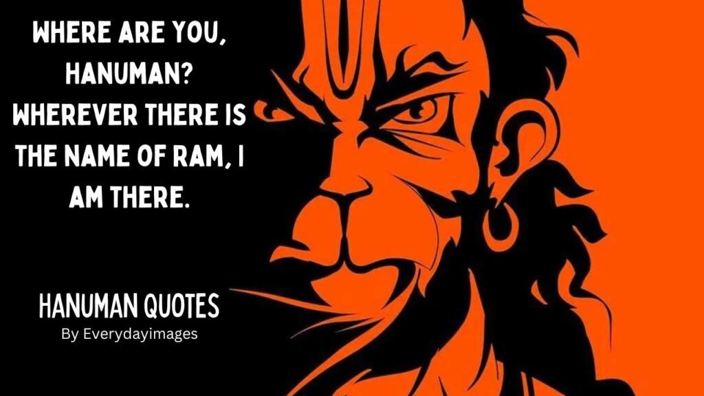 Lord hanuman Quotes