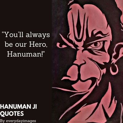 Inspirational Hanauman ji quotes