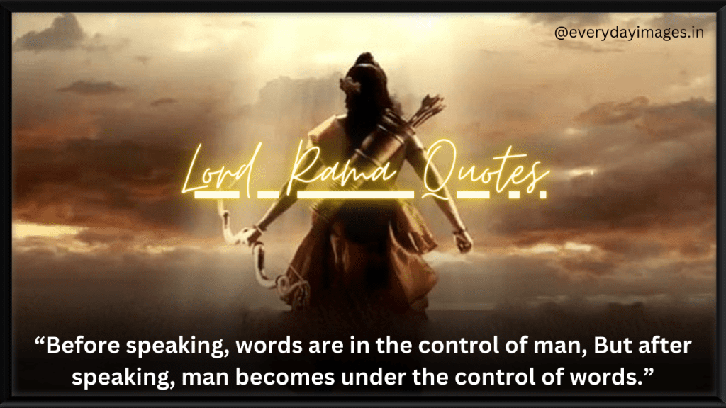 Lord Rama Quotes