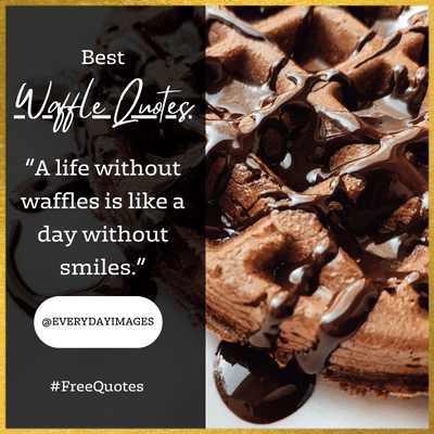 Life Quotes with Waffles