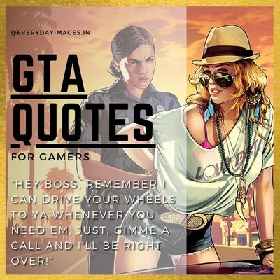 GTA Mechanic Quotes