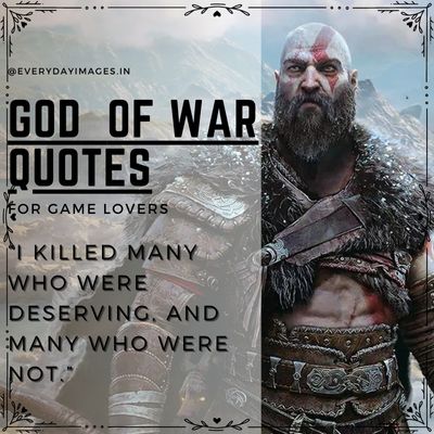 Kratos Quotes God of War