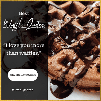 Love Quotes with Waffle