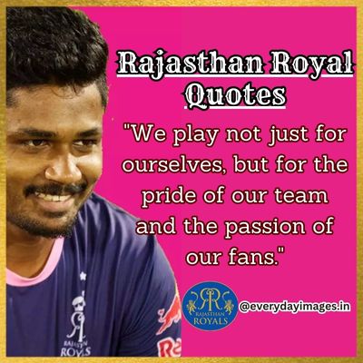 Motivational Rajasthan Royals Quotes