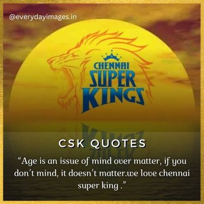  CSK cheering quotes