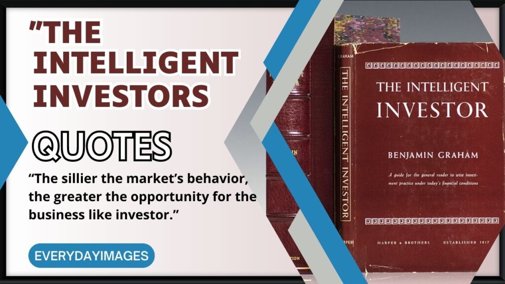 The Intelligent Investor Quotes