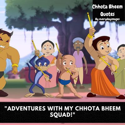 Chhota Bheem Captions for Instagram