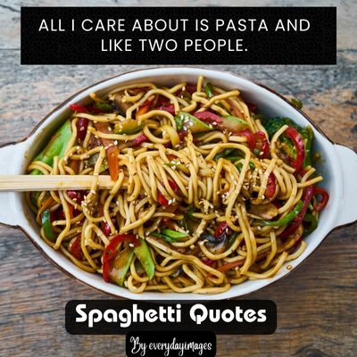 Cute Spaghetti Pasta quotes