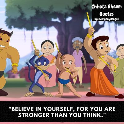 Motivational Chhota Bheem Quotes