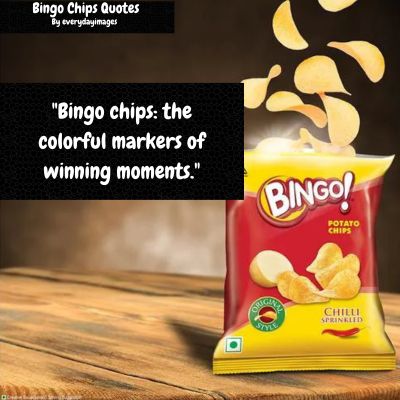 English Bingo Chips Quotes