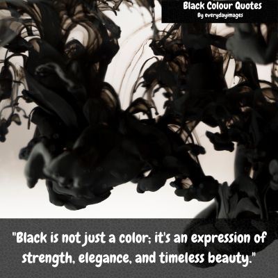 Black Color Quotes