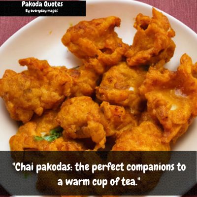 Chai Pakoda Quotes