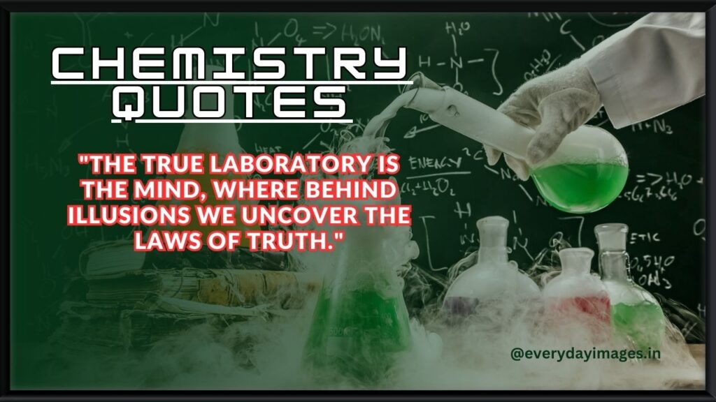 Chemistry quotes