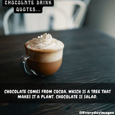 Hot Chocolate funny Quotes
