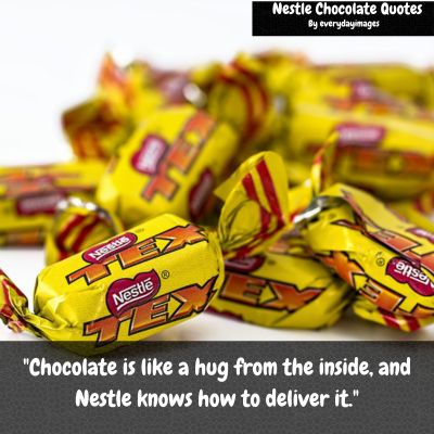Nestle Chocolate Sayings