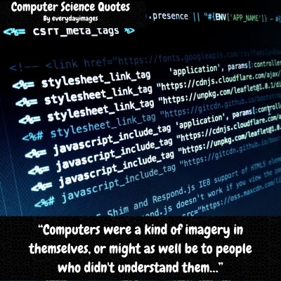Best quotes for computer science 