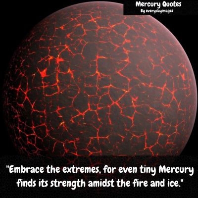 Inspirational Mercury Quotes