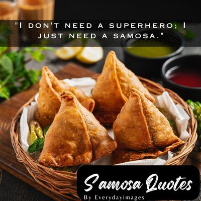 Samosa Lover Quotes