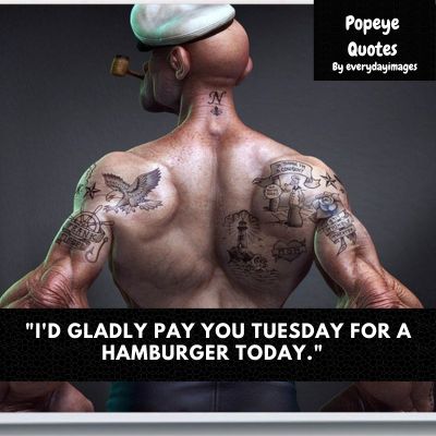 Wimpy on Popeye quotes