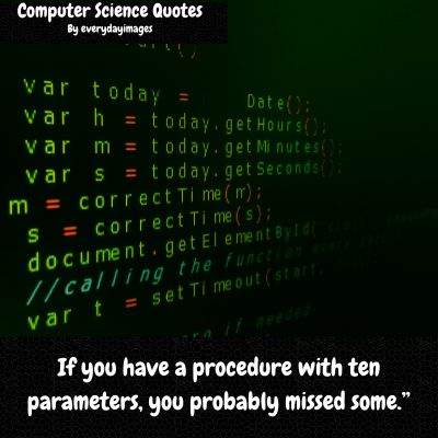 Computer science quotes 