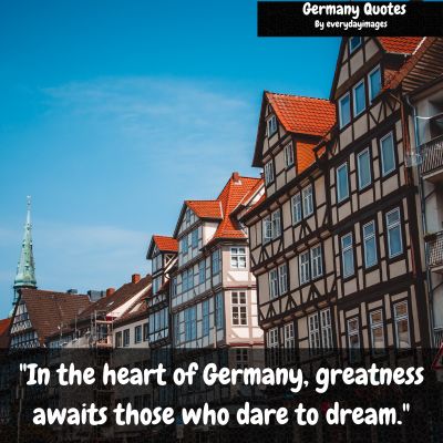 Motivational Germany Quotes