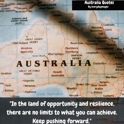 Motivational Australia Quotes