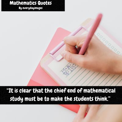 Inspirational math quotes for students 