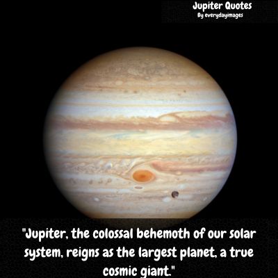 Jupiter The Biggest Planet Quotes