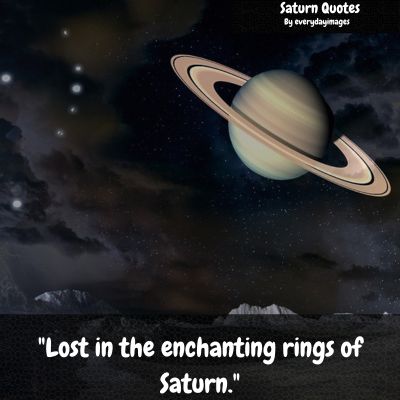 Saturn Captions For Instagram