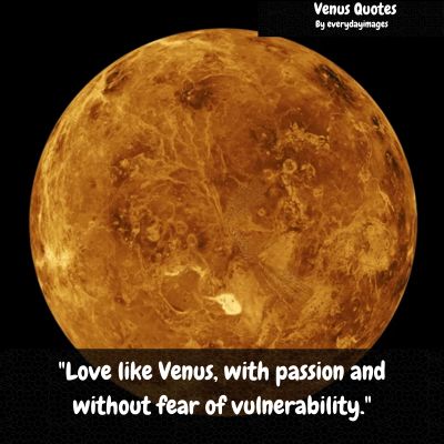 Venus Sayings