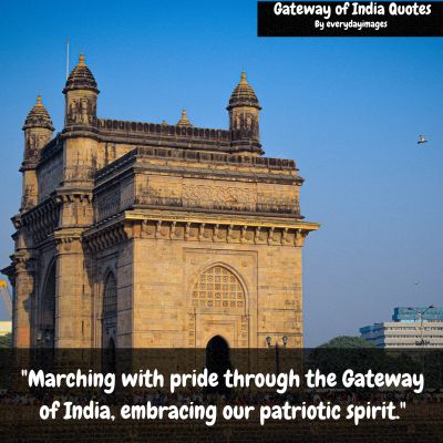 Gateway of India Slogans For Patriotism