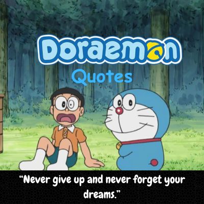 Motivational Doraemon quotes