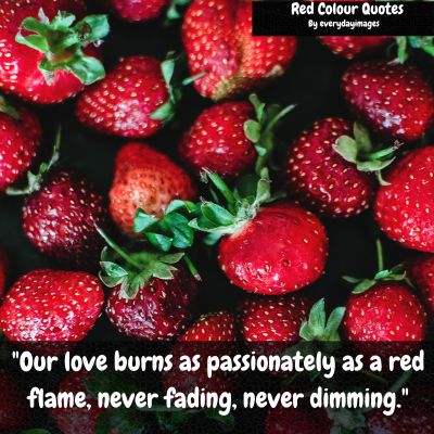Red Color love Quotes