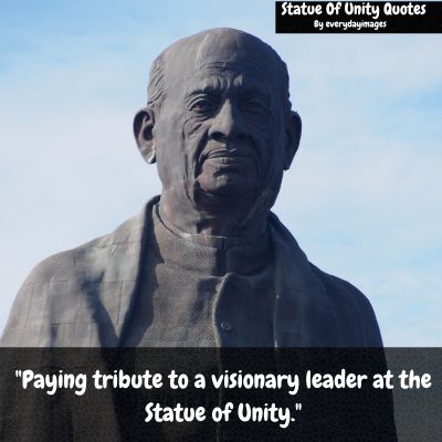 Sardar Vallabhbhai Patel Statue Quotes