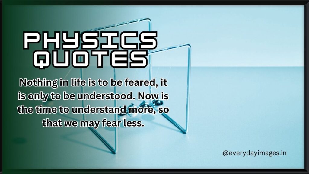 Physics quotes