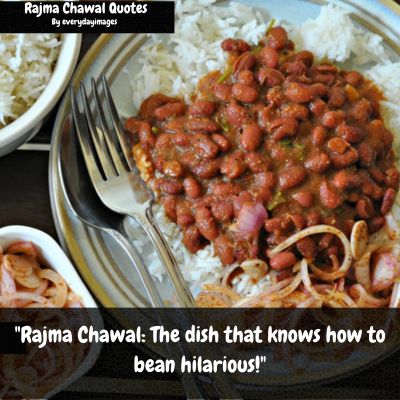 Funny Quotes on Rajma Chawal