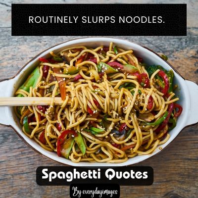 Healthy Spaghetti Quotes