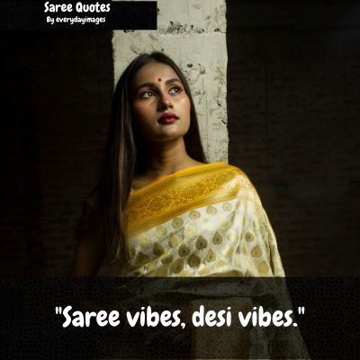 Saree Vibe Quotes