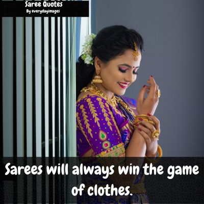 Women Saree Quotes