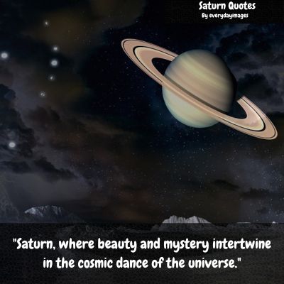 Saturn Sayings